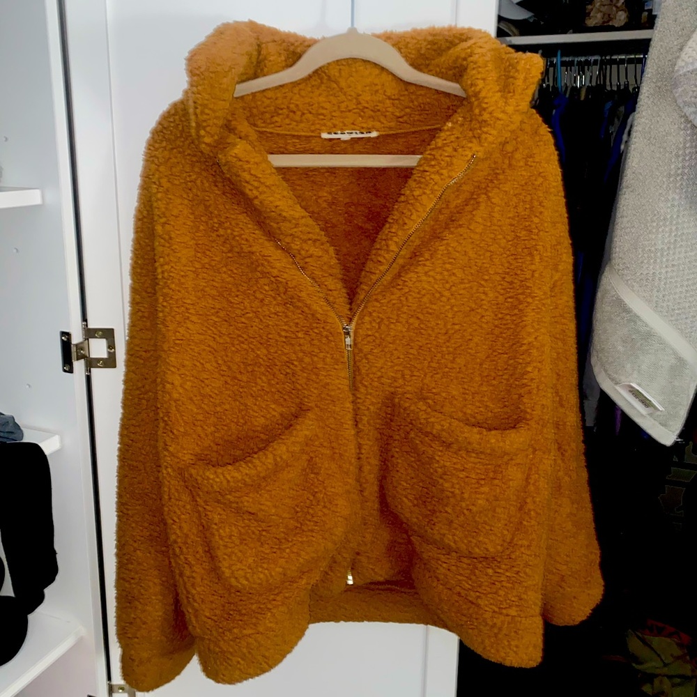 Brown Sherpa Coat